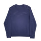 Mens Navy Fila  Crewneck Jumper