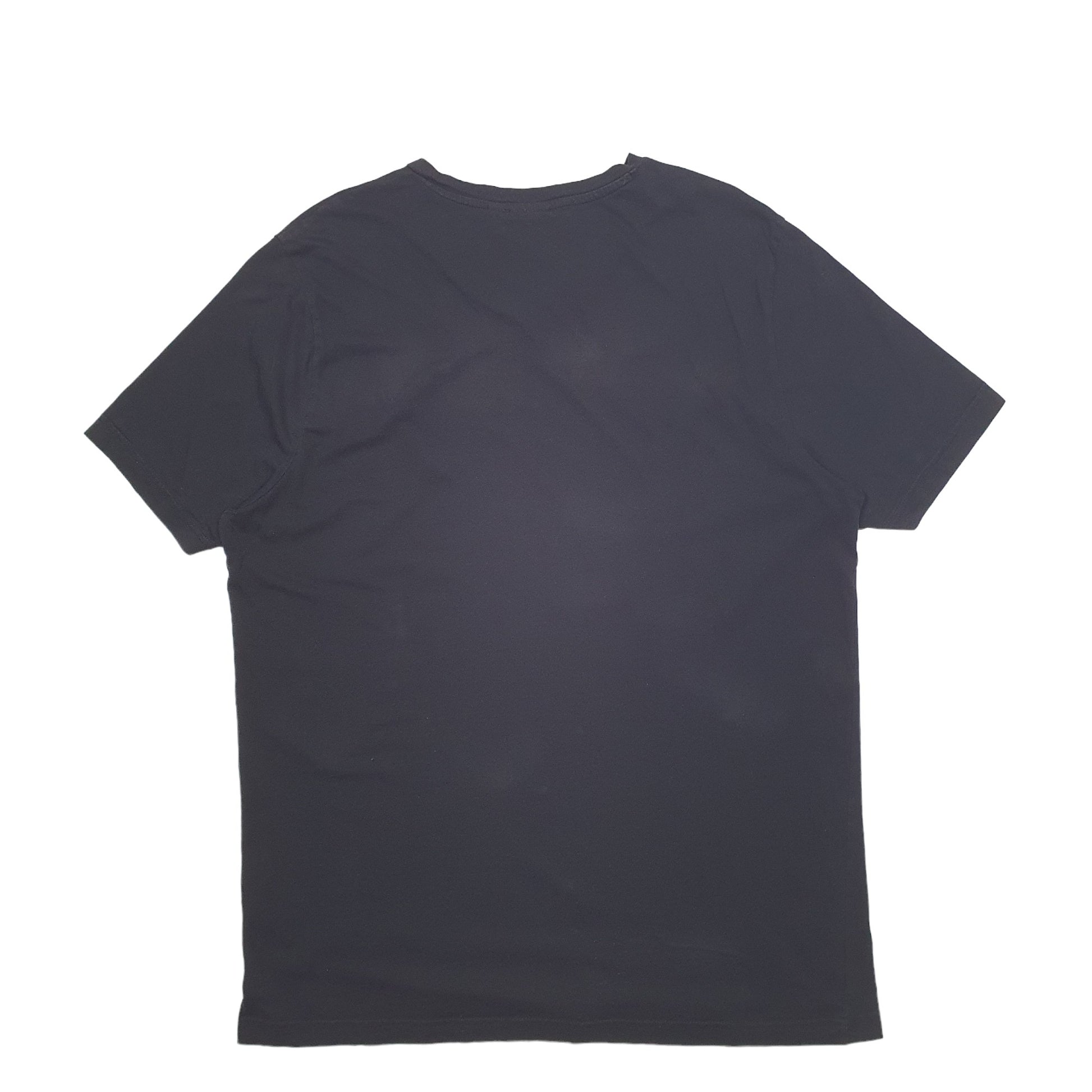 Mens Black Puma  Short Sleeve T Shirt