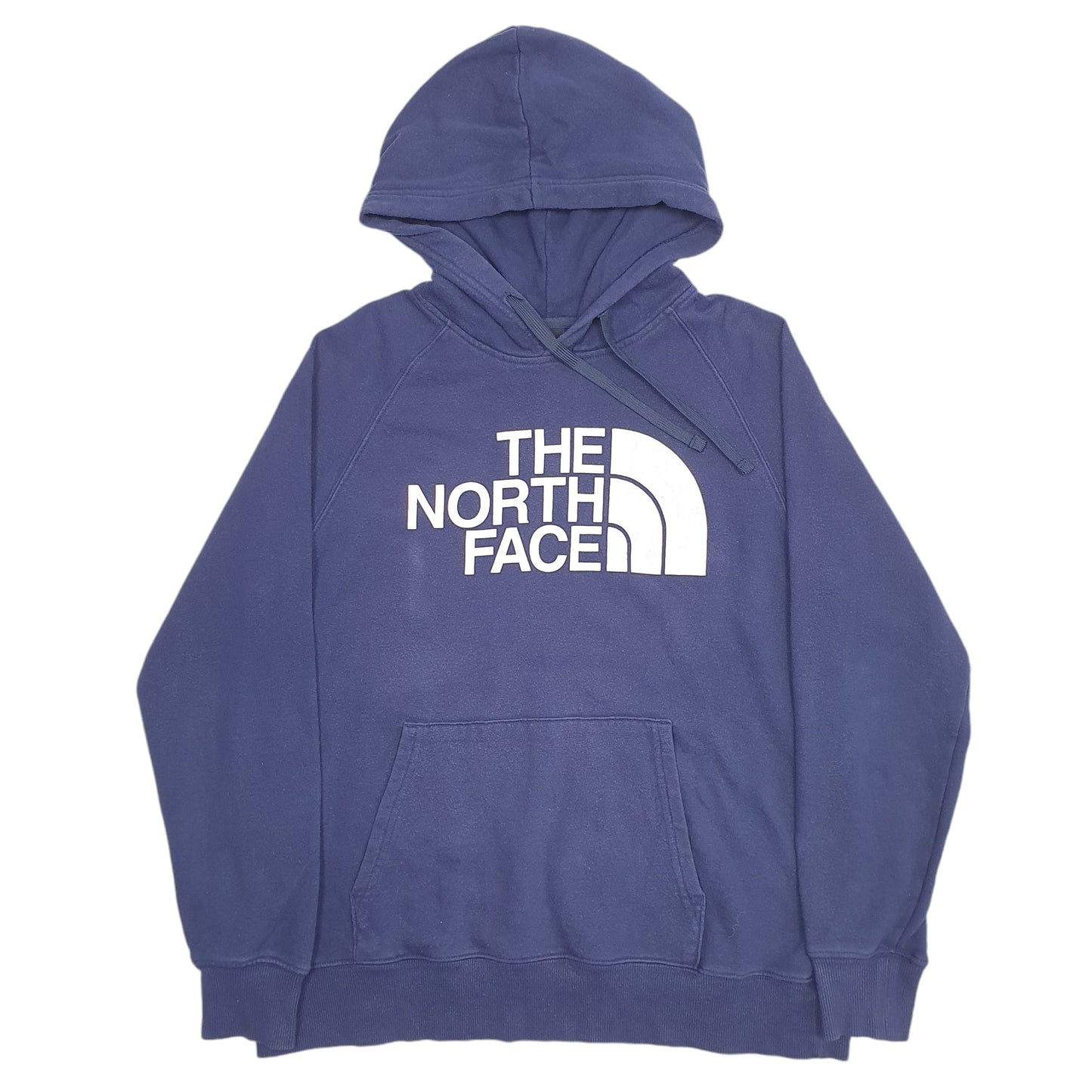 Womens Navy The North Face Spellout Hoodie Jumper