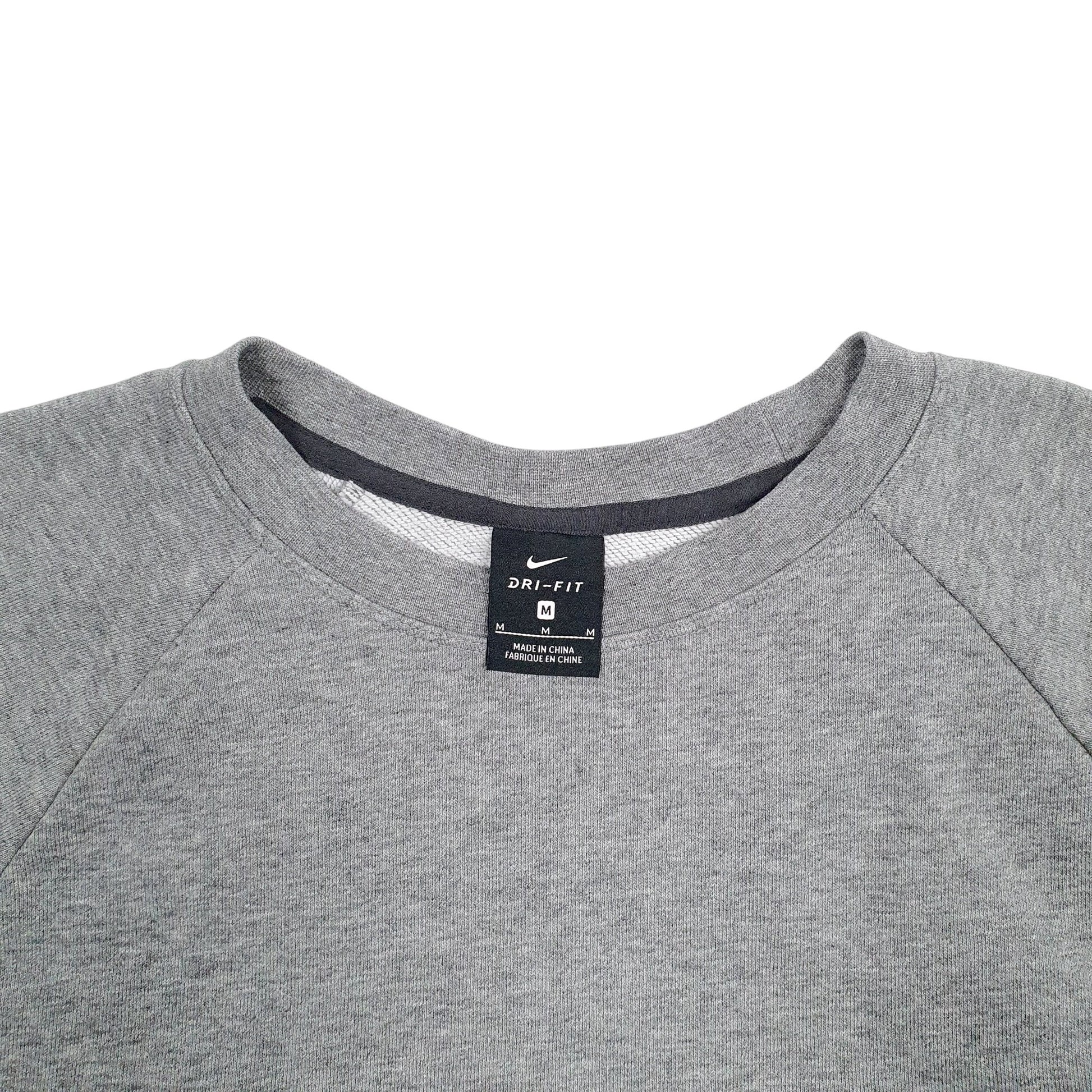 Womens Grey Nike  Crewneck Jumper