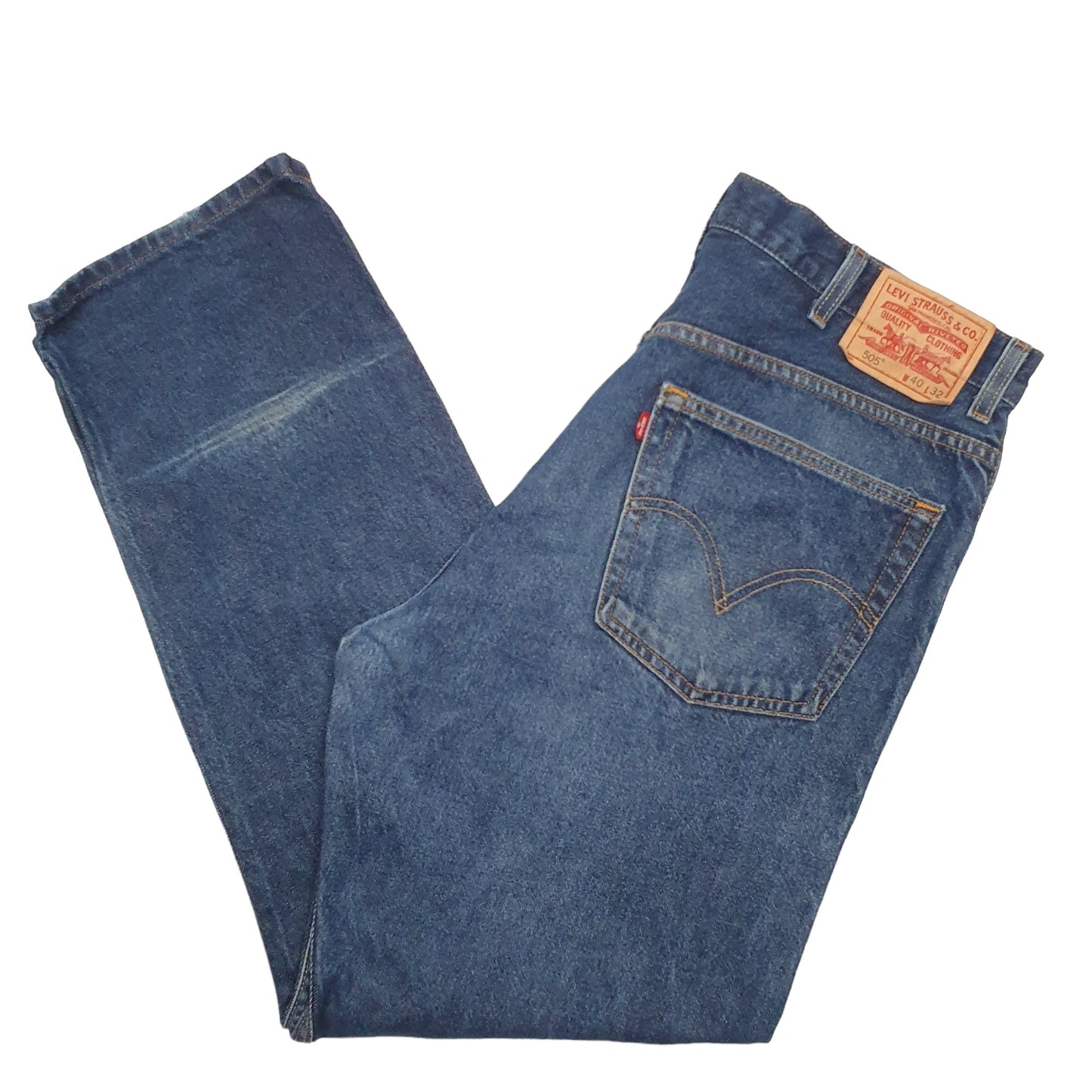 Mens Blue Levis  505 JeansW40 L32