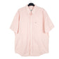 Mens Pink Lacoste  Short Sleeve Shirt
