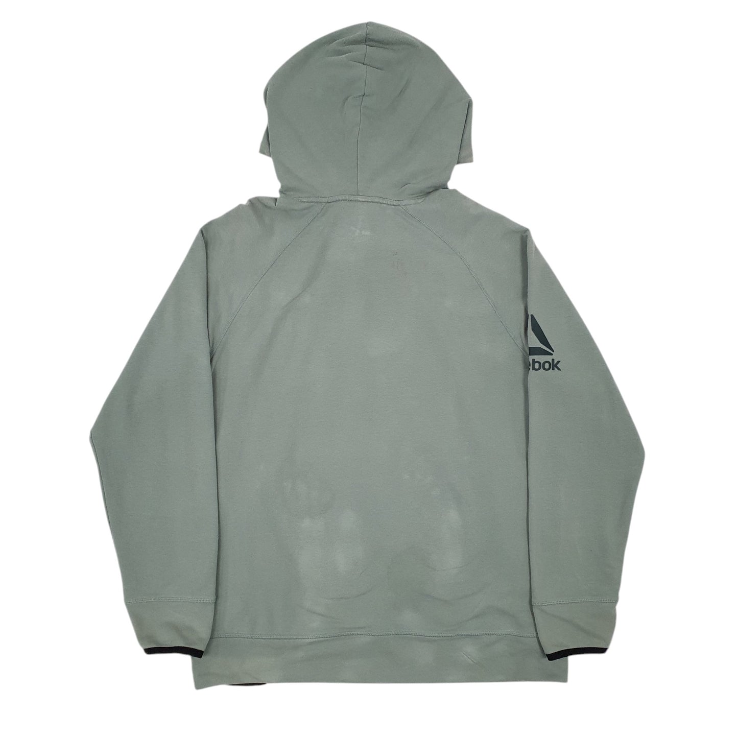 Mens Green Reebok  Hoodie Jumper