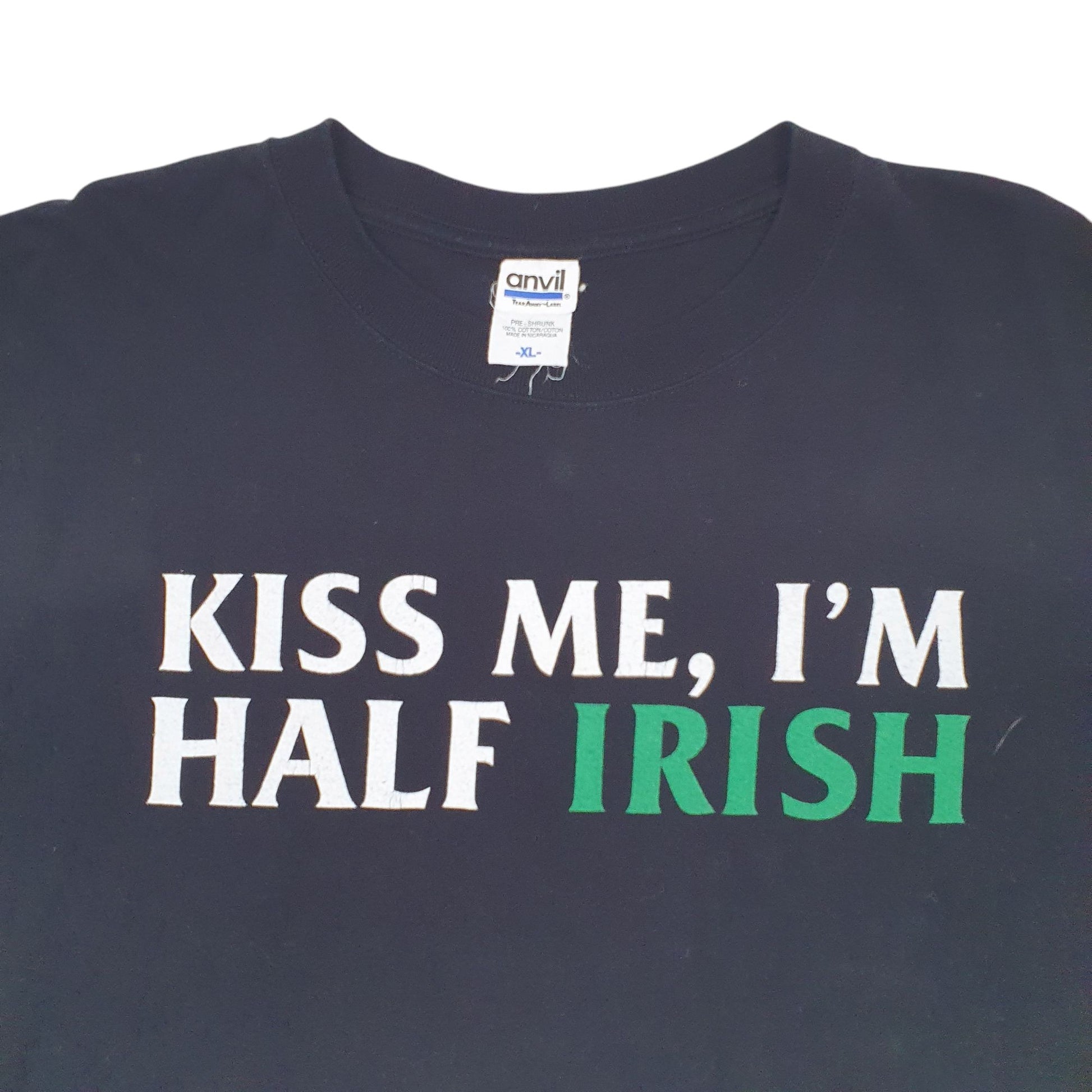 Mens Black Anvil  Short Sleeve T Shirt