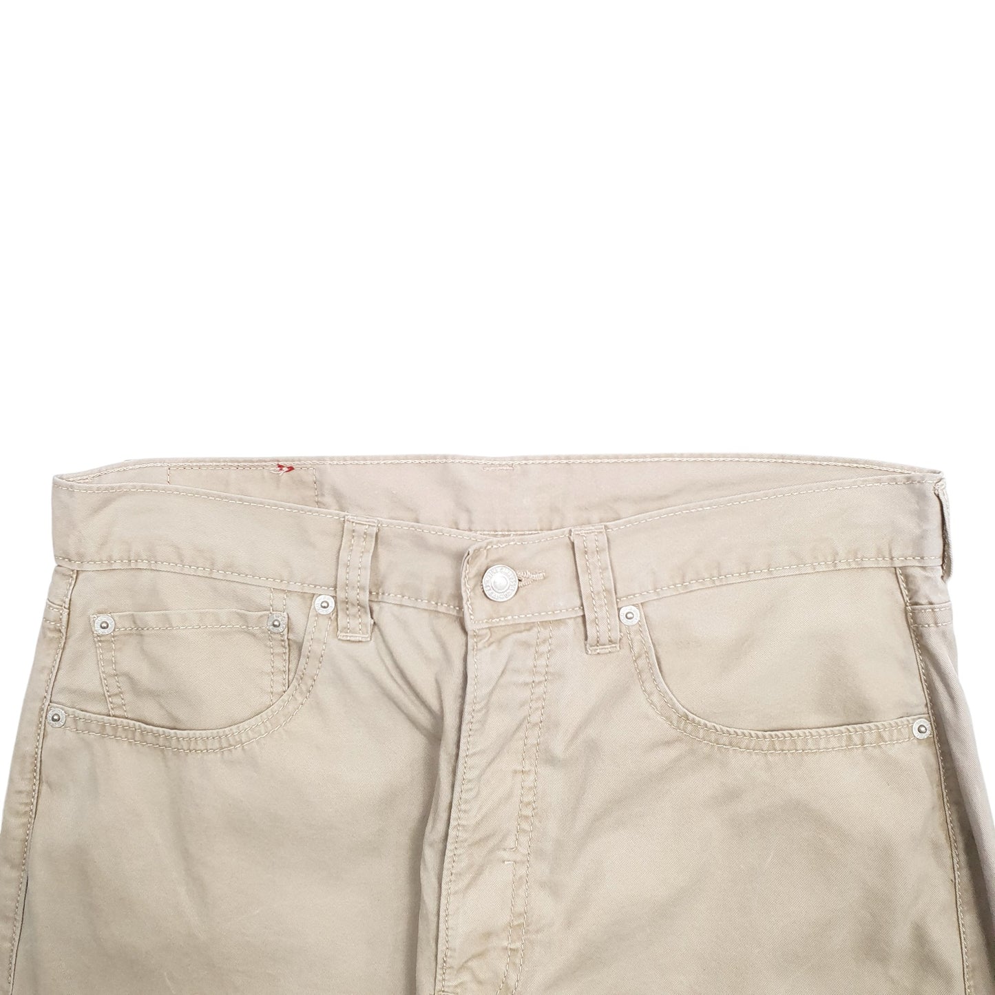 Mens Beige Levis  Chino Trousers