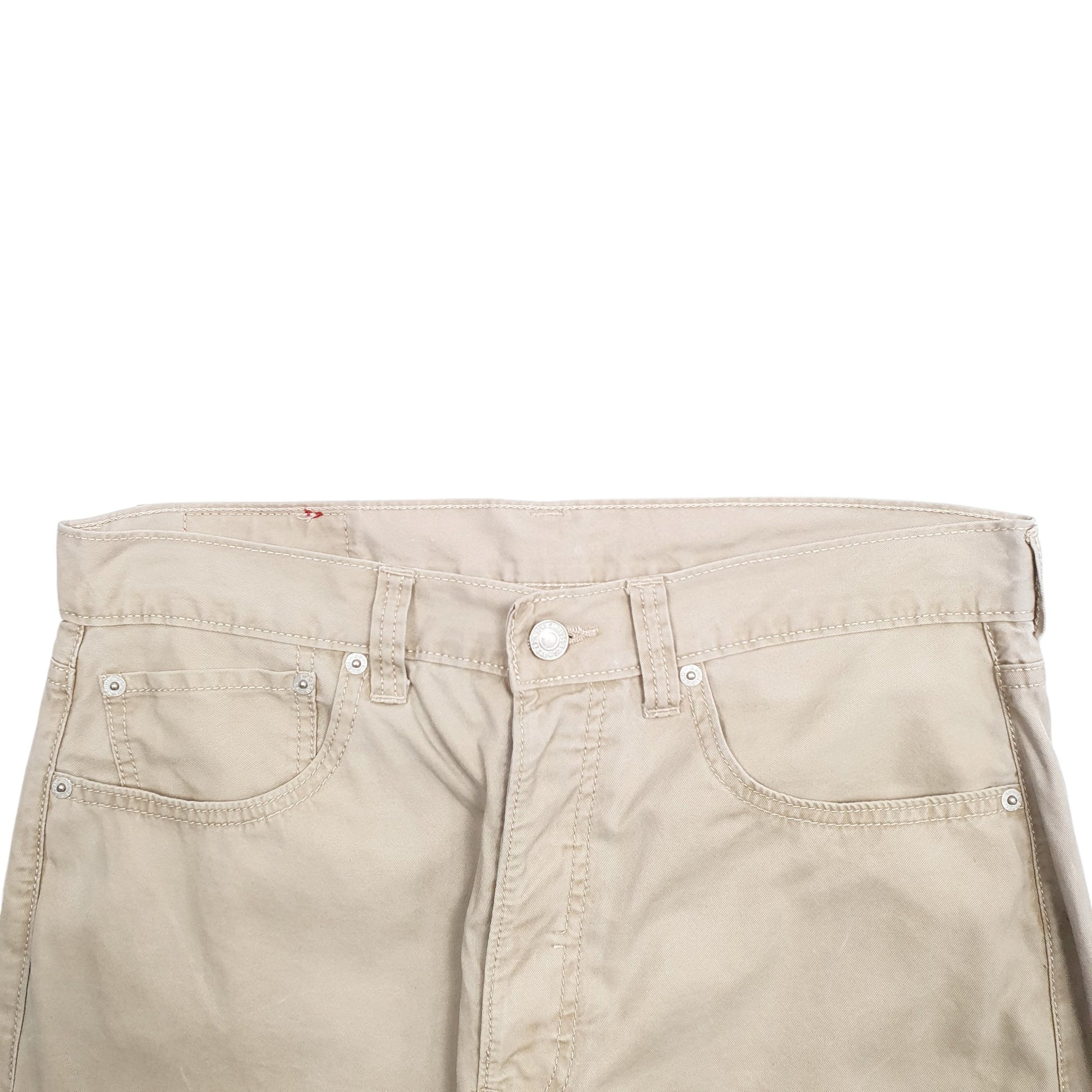 Mens Beige Levis  Chino Trousers