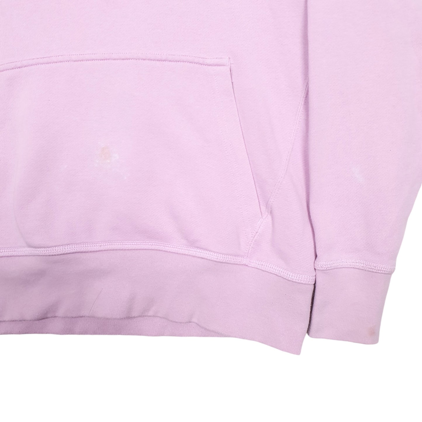 Womens Pink Adidas Spellout Hoodie Jumper