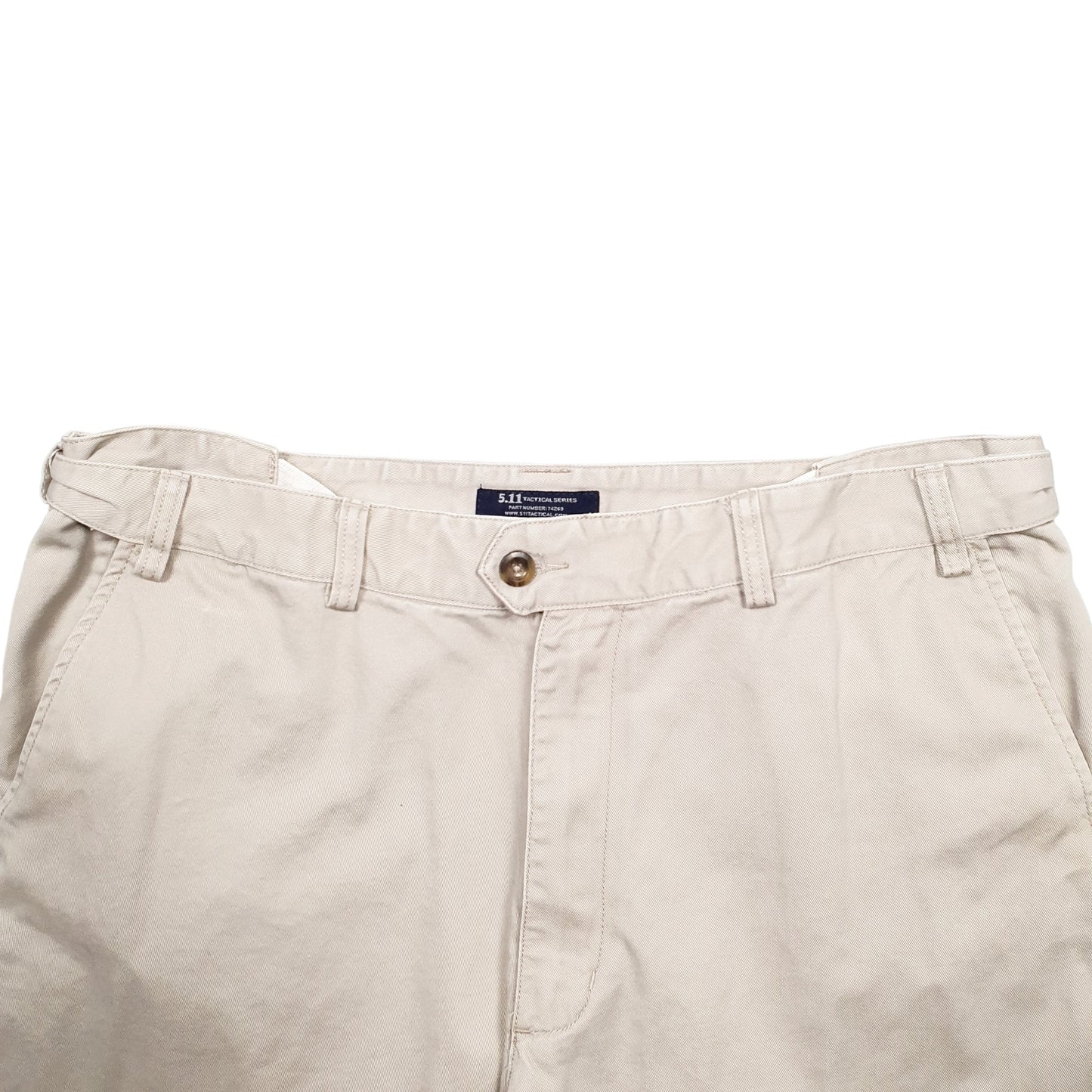 Mens Beige 5.11 Tactical  Chino Trousers