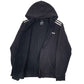 Womens Black Adidas  Full Zip Jumper