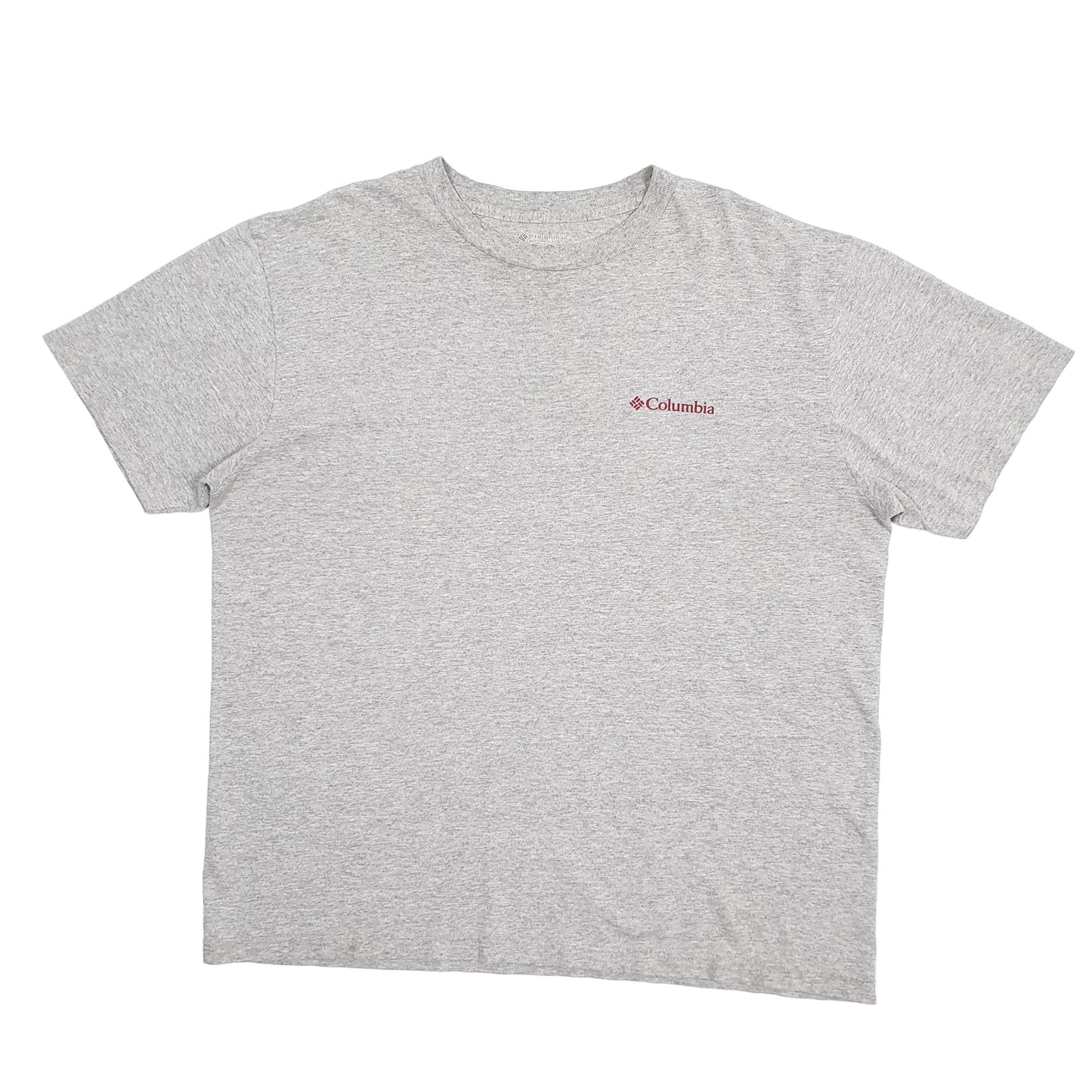 Mens Grey Columbia Sportswear PFG Fishing Short Sleeve T Shirt