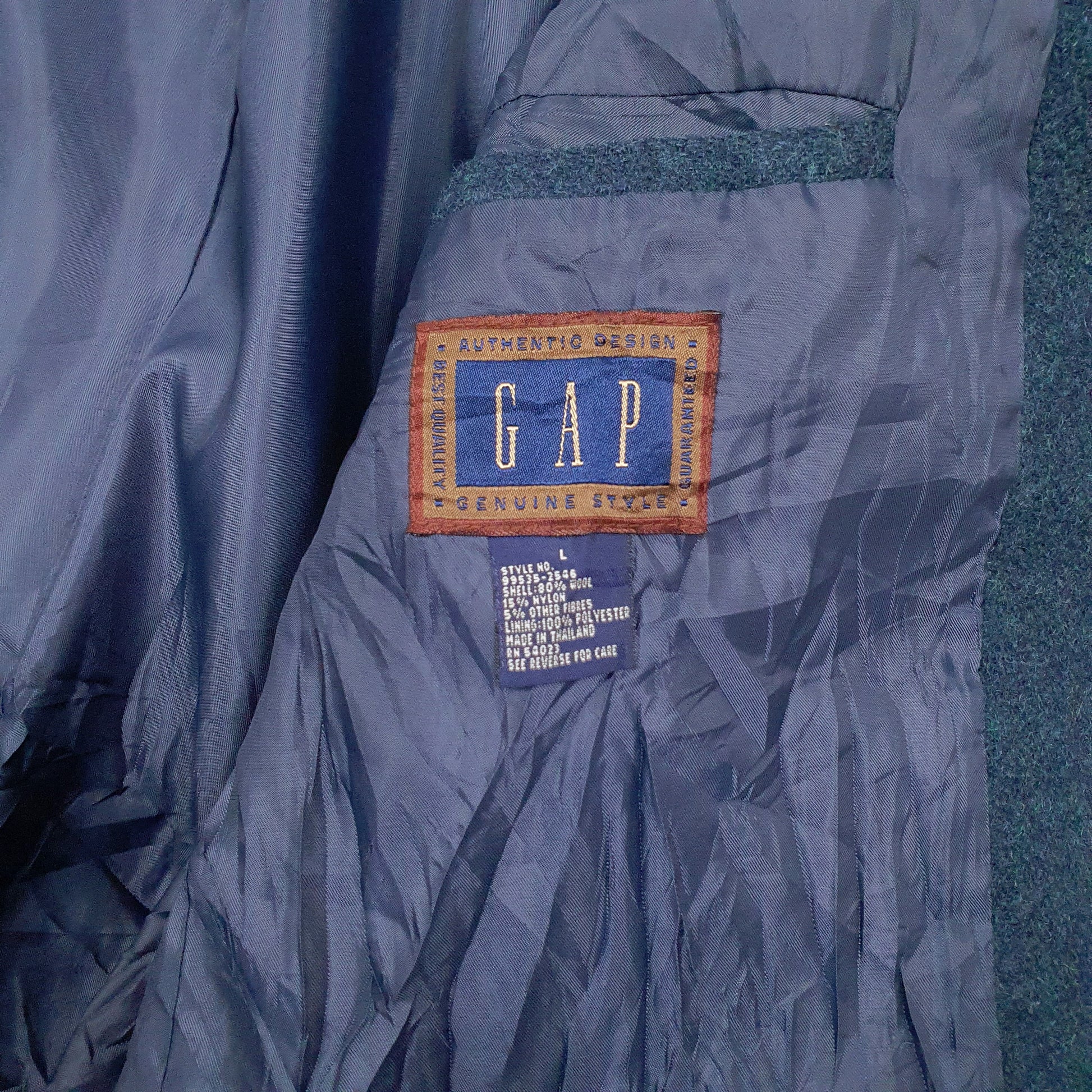 Mens Blue Gap   Coat