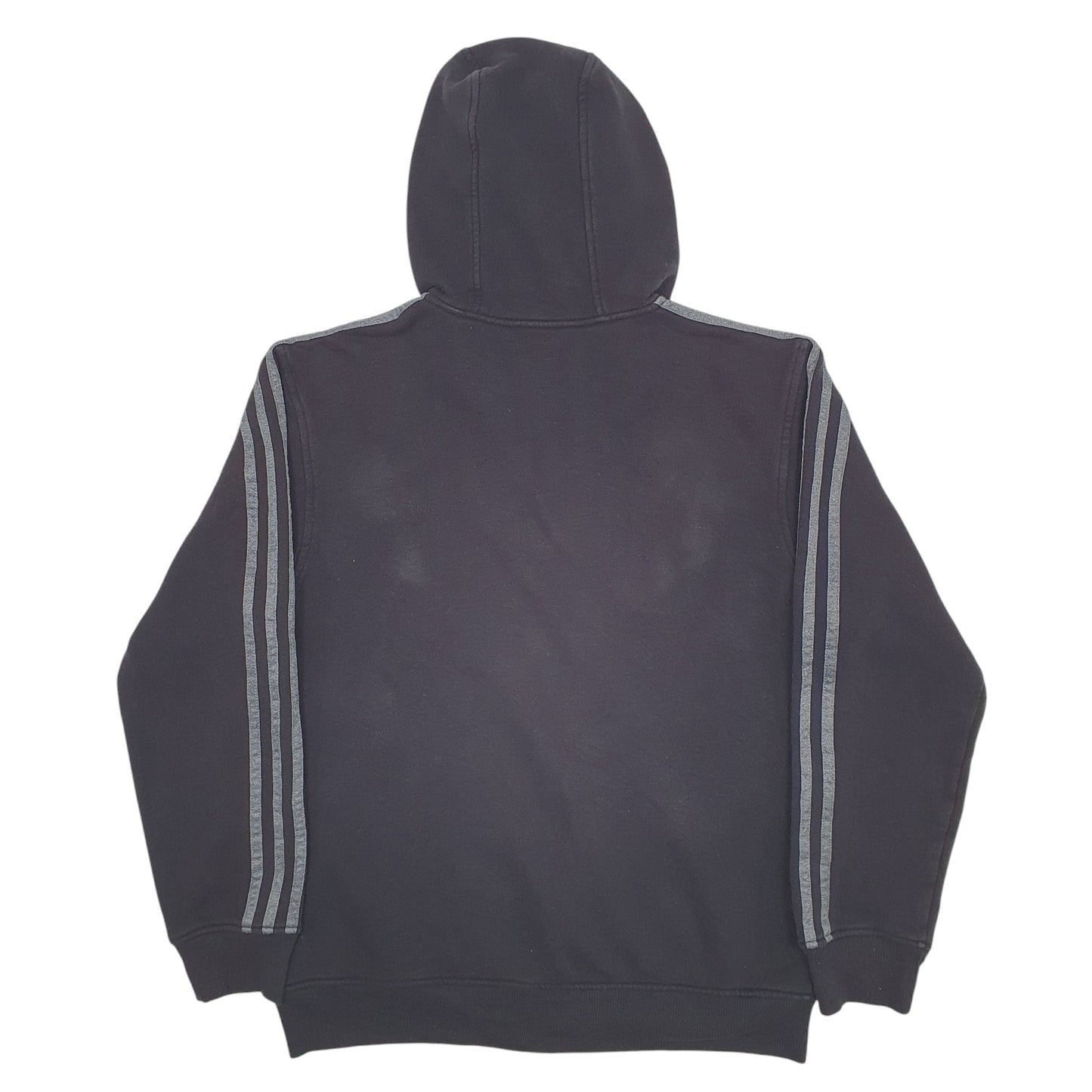 Mens Black Adidas  Full Zip Jumper
