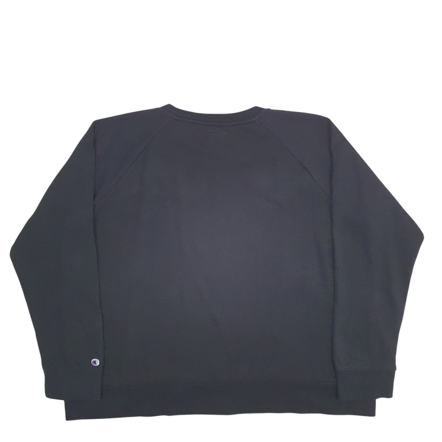Womens Black Champion  Crewneck Jumper