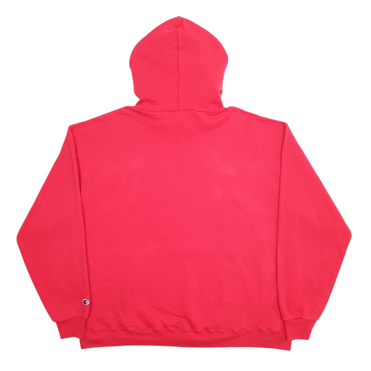 Mens Red Champion Rutgers University Hoodie Jumper