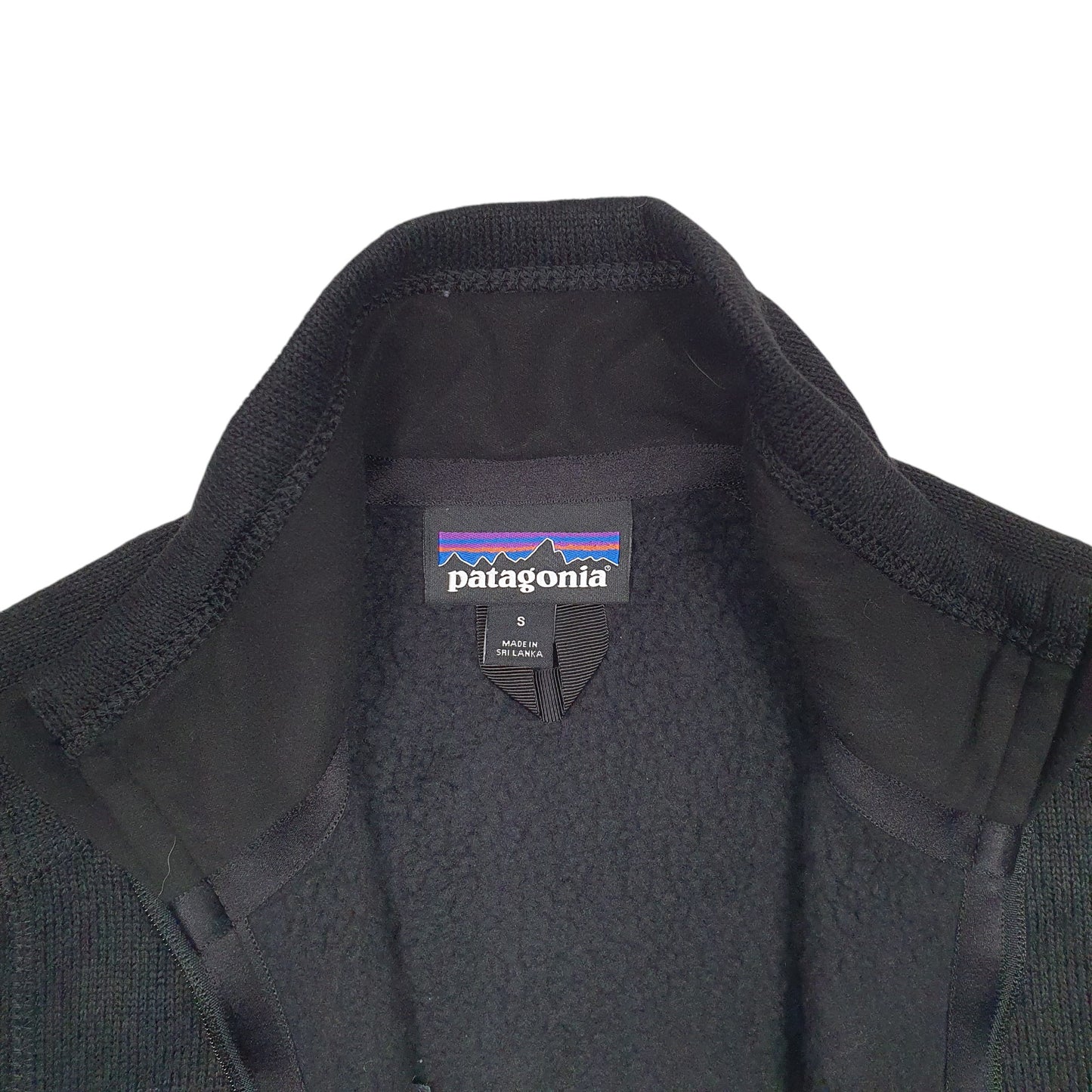 Womens Black Patagonia  Quarter Zip Coat