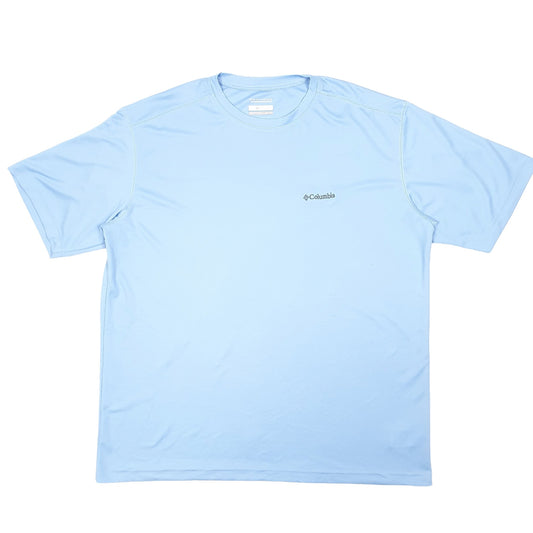 Mens Blue Columbia Sportswear Active Omni Wick Short Sleeve T Shirt