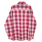 Mens Red L.L.Bean Flannel Overshirt Shacket Long Sleeve Shirt