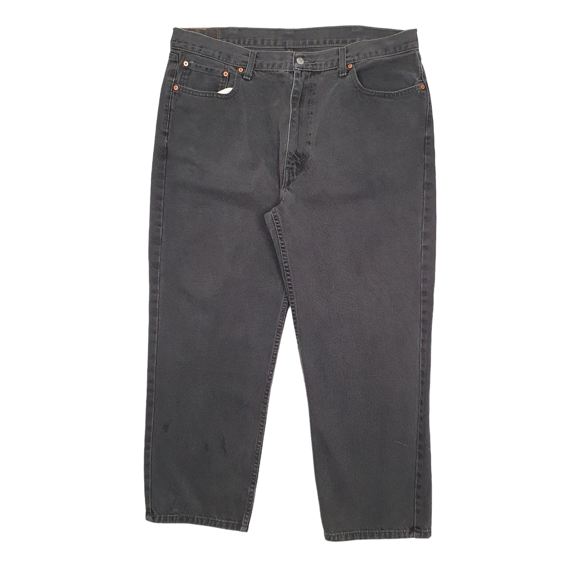 Mens Black Levis  550 JeansW40 L30