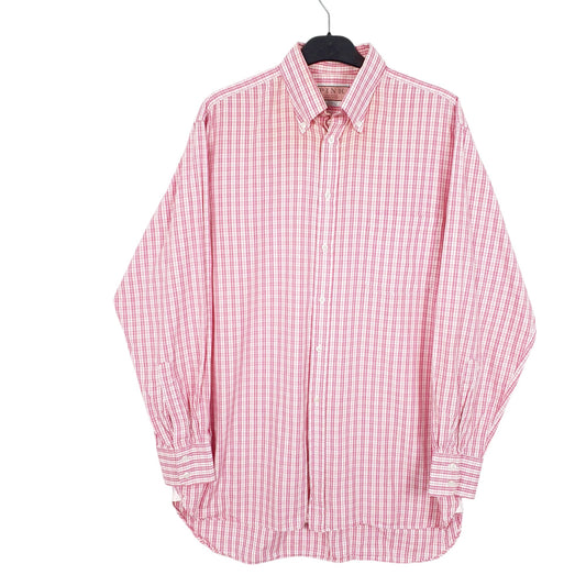Mens Pink Pink Jermyn Street London Long Sleeve Shirt
