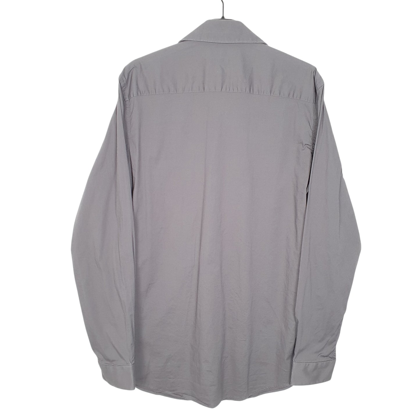 Mens Grey APT.9 Stretch Long Sleeve Shirt