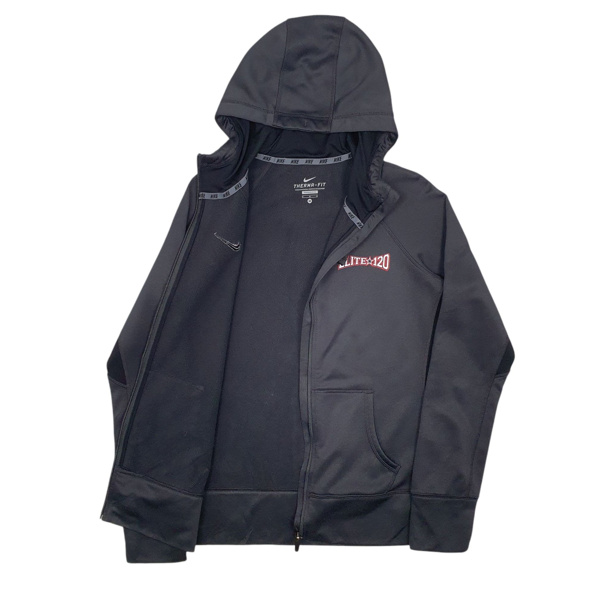 Mens Grey Nike Therma-Fit Full Zip Jumper