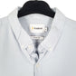 Mens Blue Farah  Long Sleeve Shirt