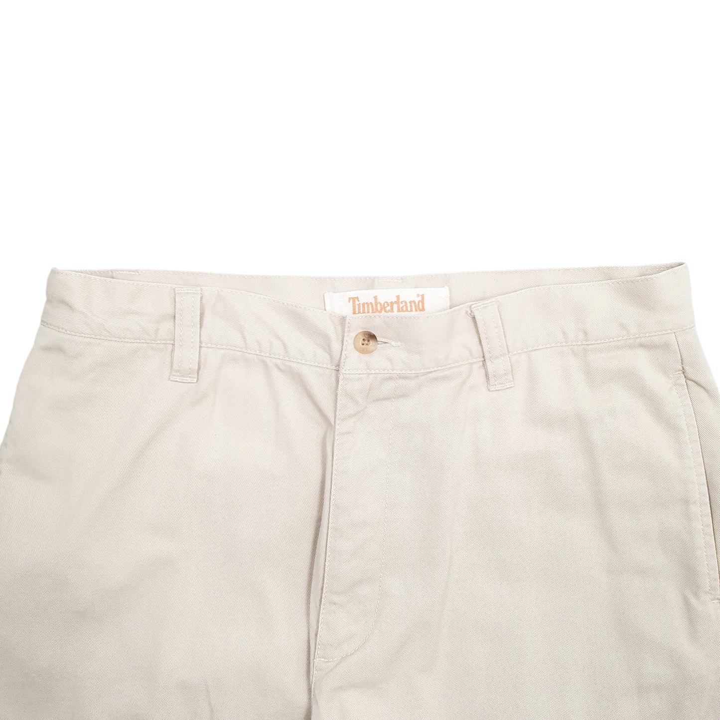 Mens Cream Timberland Stratham Twill Chino Trousers