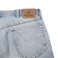 Mens Blue Wrangler Denim Jeans Jorts Baggy Denim Shorts