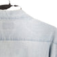 Mens Blue Wrangler Tall Chambray Long Sleeve Shirt