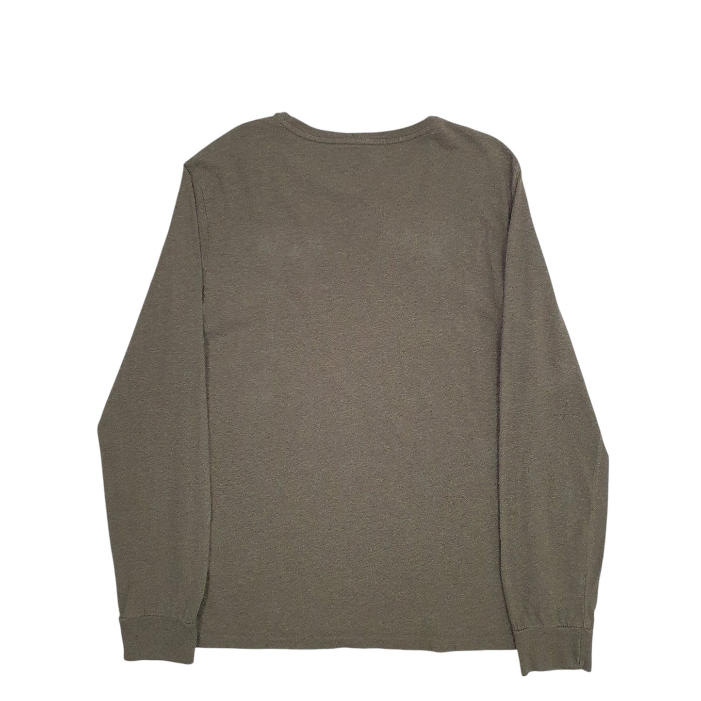 Mens Khaki Polo Ralph Lauren  Long Sleeve T Shirt