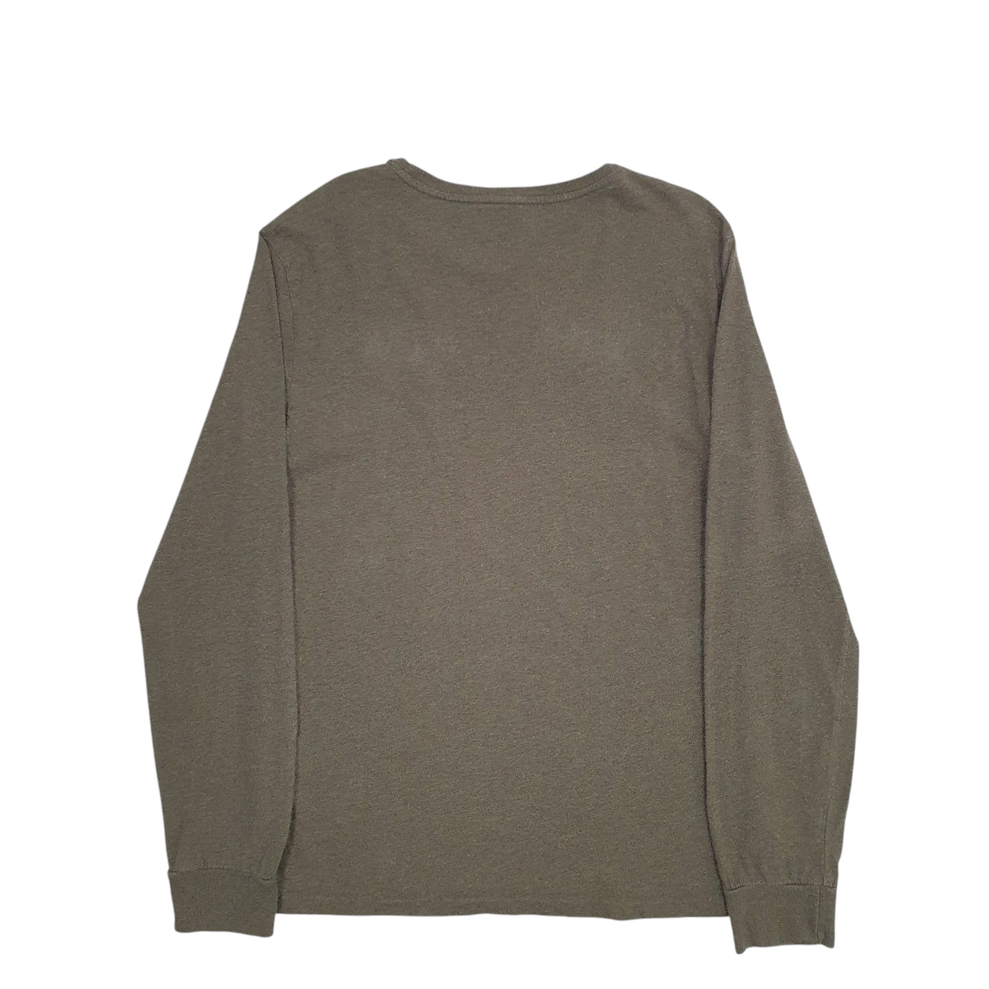 Mens Khaki Polo Ralph Lauren  Long Sleeve T Shirt