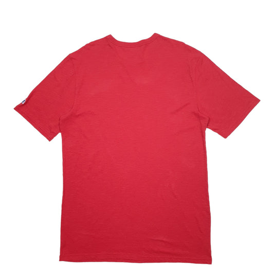 Mens Red Champion  Short Sleeve T Shirt