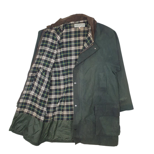 Mens Green Antartex   Coat
