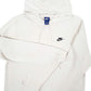 Mens White Nike  Hoodie Jumper