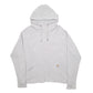 Womens Grey Carhartt Workwear Hoodie Jumper