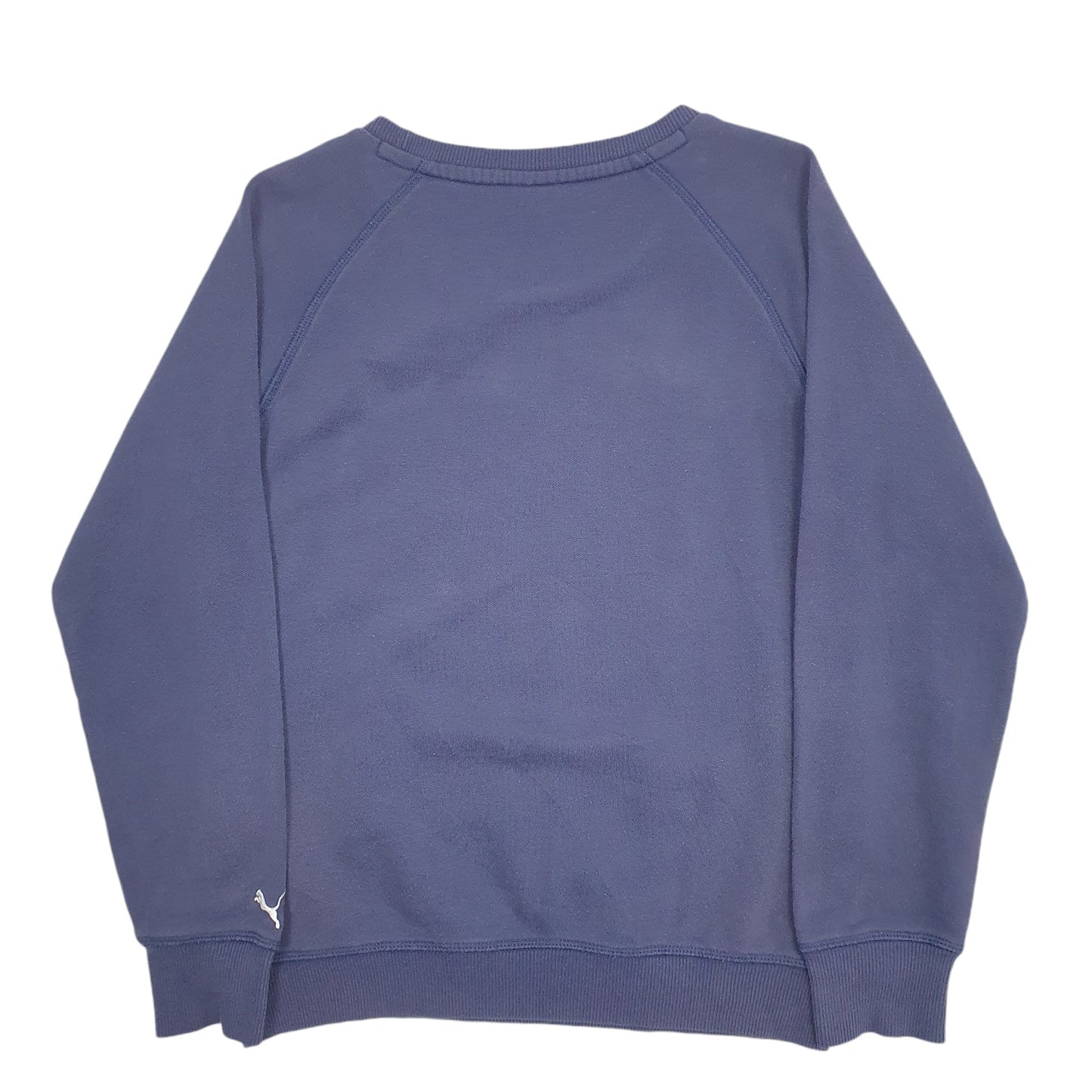 Womens Navy Puma  Crewneck Jumper