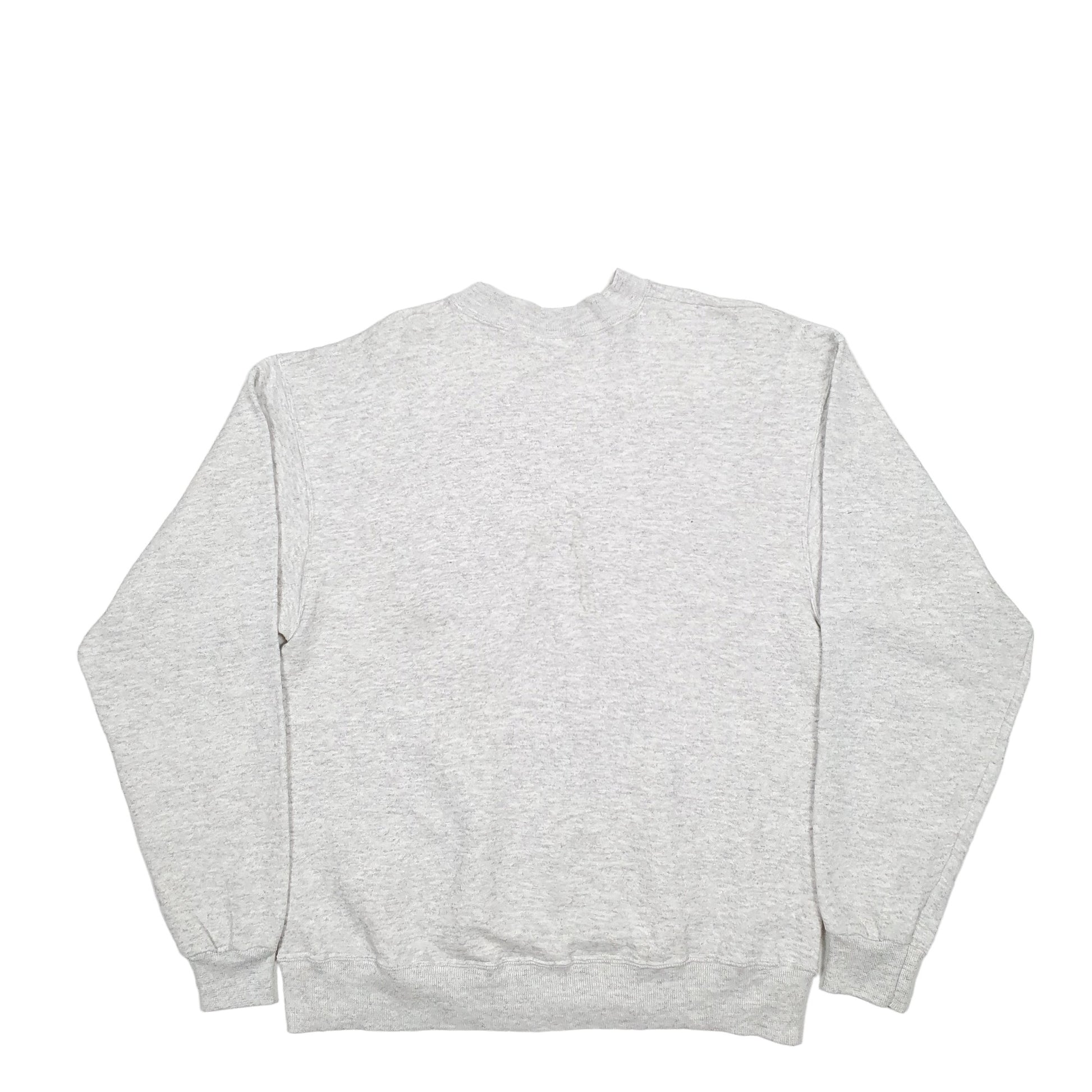 Mens Grey Hanes Vintage  Carolina Panthers NFL Football Crewneck Jumper