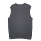 Mens Grey Nautica Knit Tank Top Jumper