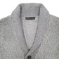 Mens Grey M&S Shoal Cardigan Jumper