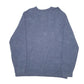 Mens Navy Nautica Knit Tall V Neck Jumper