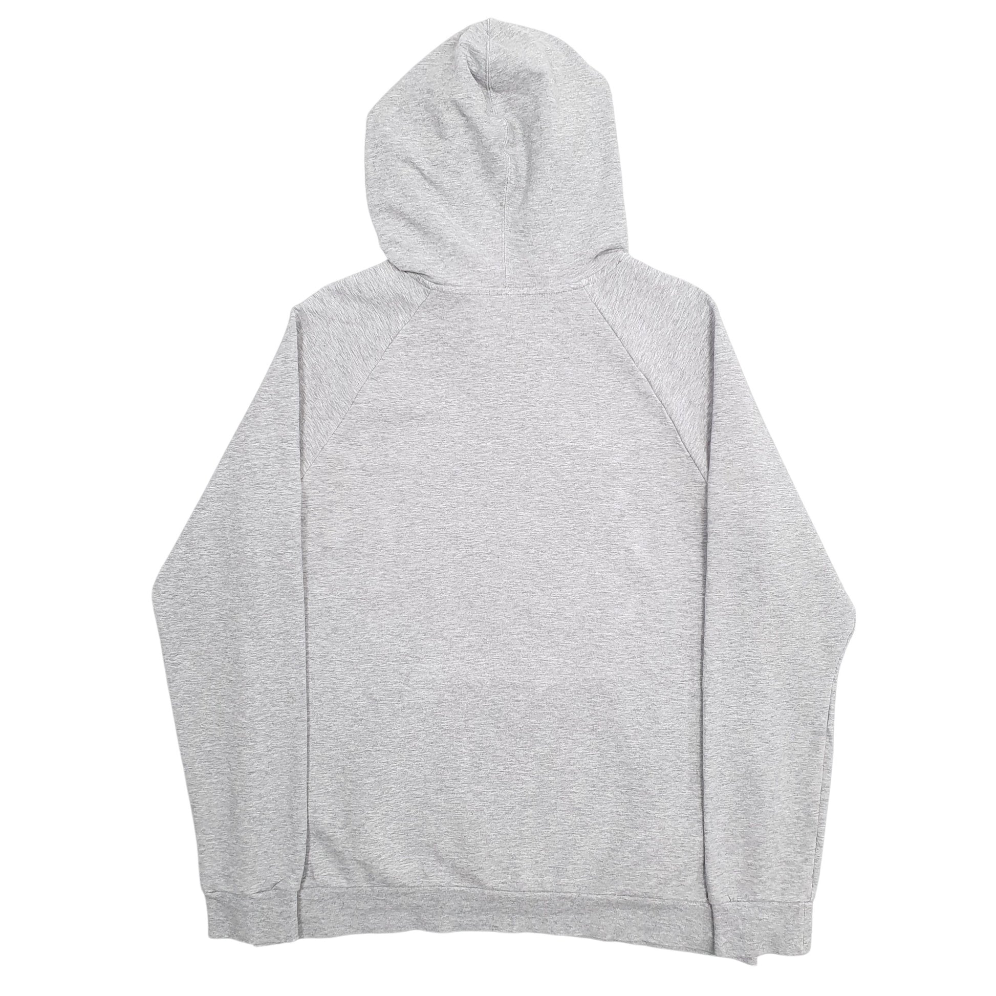 Mens Grey Reebok Spellout Hoodie Jumper