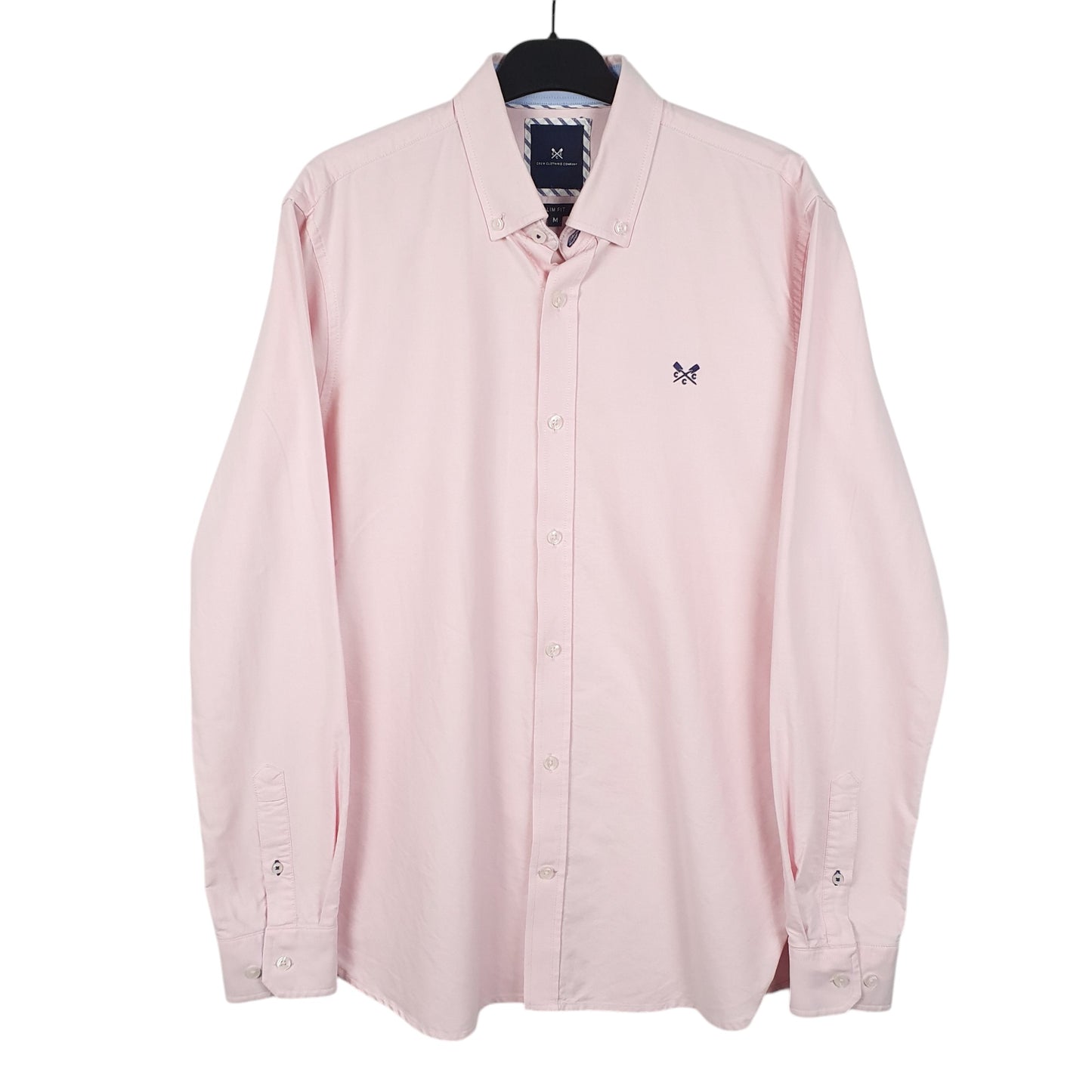 Mens Pink Crew Clothing Company  Long Sleeve Shirt