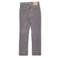 Mens Grey Levis 514 Corduroy Trousers
