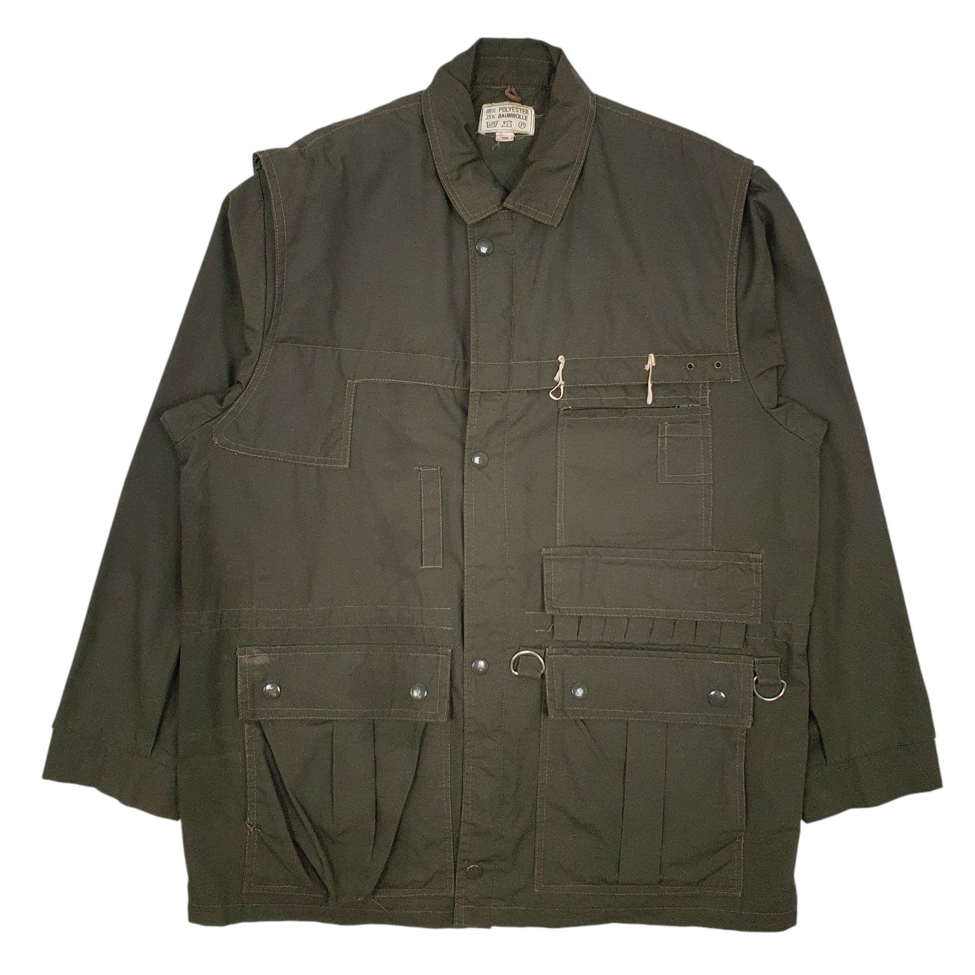 Mens Khaki Unbranded Euro Military  Coat