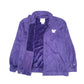 Womens Purple Champion Fluffy Full Zip Jumper
