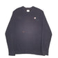 Mens Black Champion  Crewneck Jumper