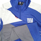 Mens Blue NFL Reebok New York Giants Football  Coat