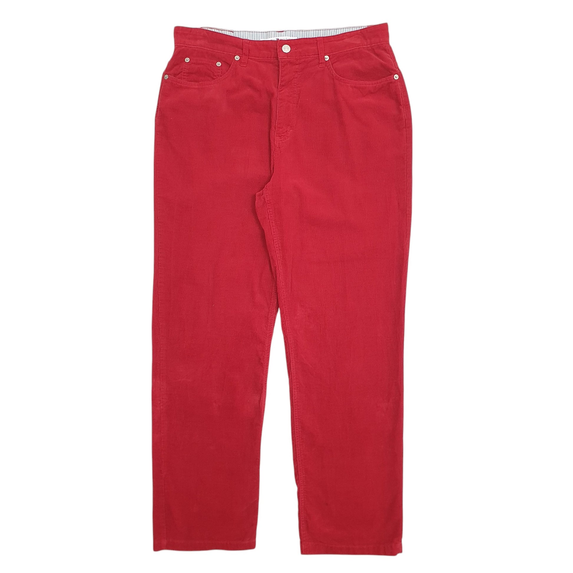 Mens Red Levis  Corduroy Trousers