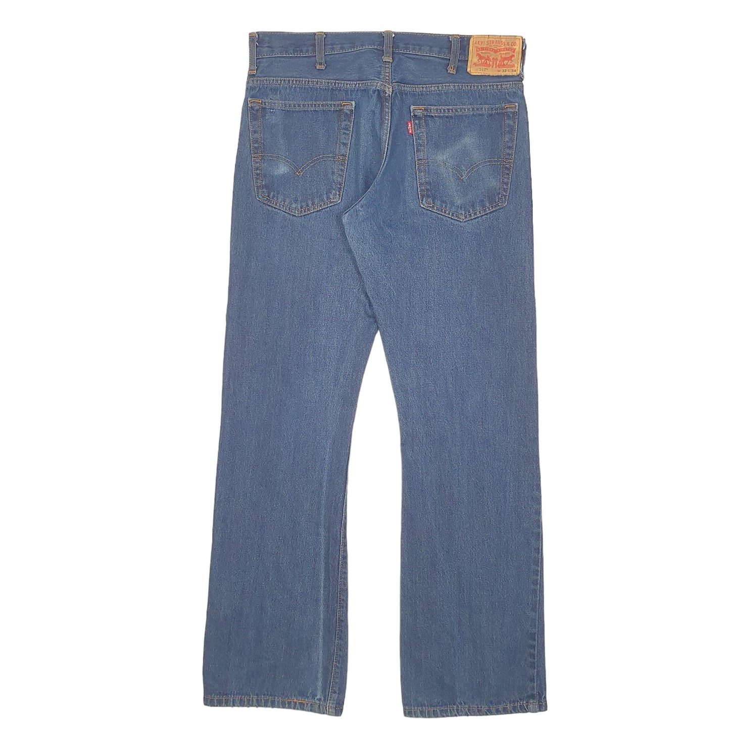 Mens Blue Levis  517 JeansW33 L34