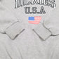 Mens Grey Dickies Workwear USA Crewneck Jumper
